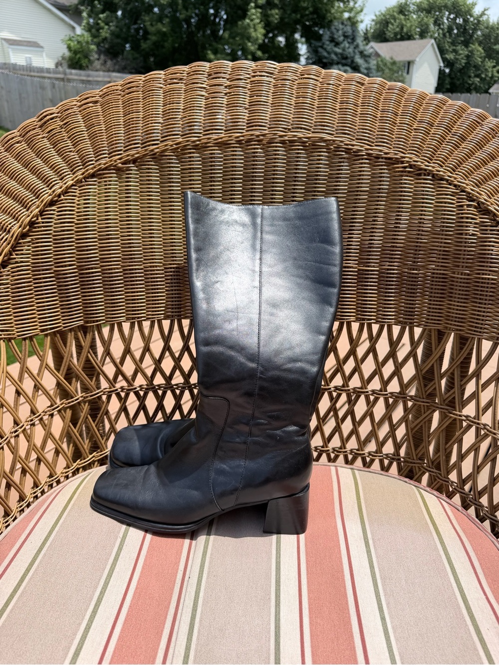 Block Heel Women's Boots Liz Flex Liz Claiborne size 8